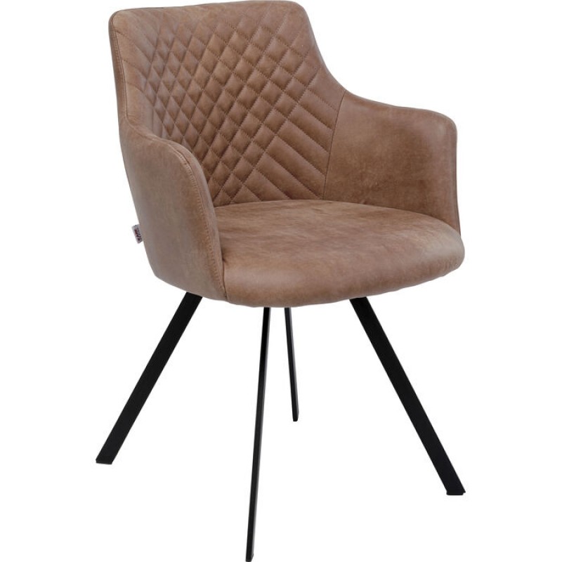 Swivel Chair Coco Brown